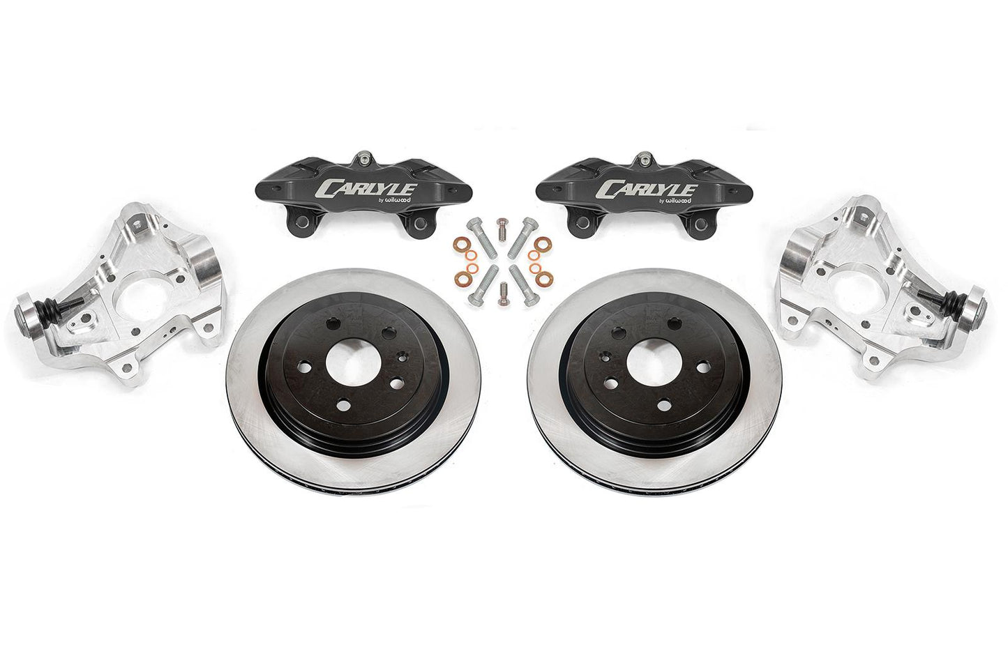 BMR 14-19 Chevrolet Corvette 17in Conversion Kit w/ Solid Rotors & Black Calipers