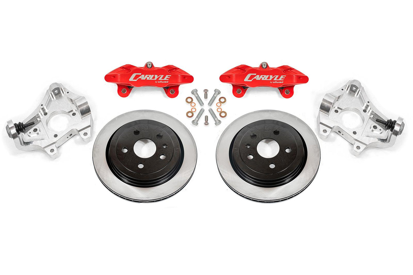 BMR 14-19 Chevrolet Corvette 17in Conversion Kit w/ Solid Rotors & Red Calipers
