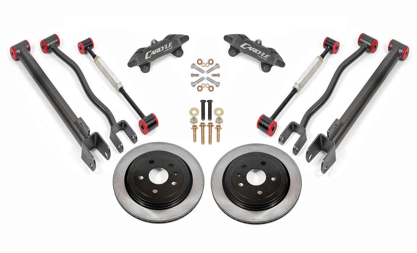 BMR 08-14 Cadillac CTS-V 15in Conversion Kit w/ Solid Rotors & Black Calipers