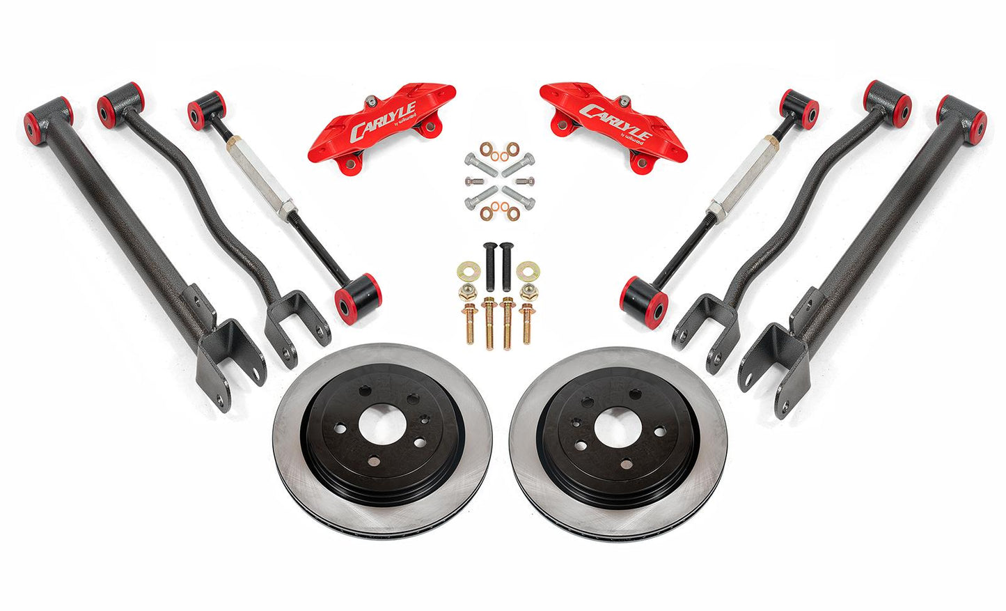 BMR 08-14 Cadillac CTS-V 15in Conversion Kit w/ Solid Rotors & Red Calipers