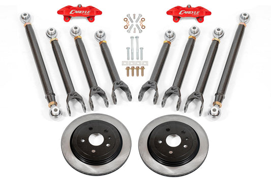 BMR 15-19 Cadillac CTS-V 15in Conversion Kit w/ Solid Rotors & Red Calipers