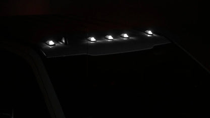 OLM Cab Light Replacement Set (Smoke Lens/White Light) - 2017-2022 Ford Super Duty F250/F350