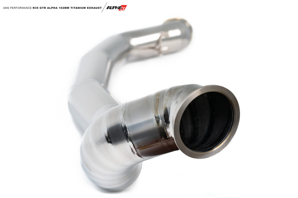 AMS Performance Alpha 102mm Titanium Exhaust for Nissan GTR R35 VR38