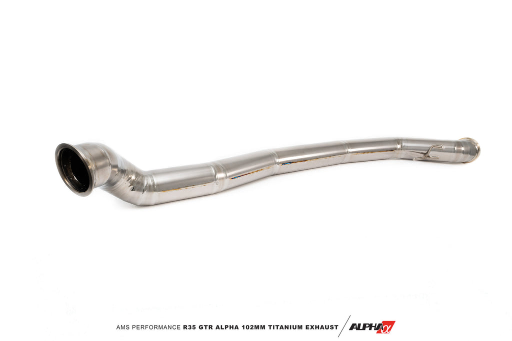 AMS Performance Alpha 102mm Titanium Exhaust for Nissan GTR R35 VR38