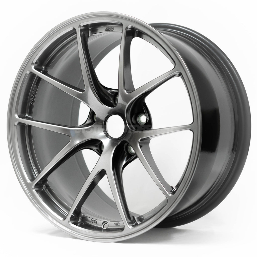 BBS RI-A 18x8.5 5x112 ET38 Diamond Black Wheel -82mm PFS Required RIA036DB