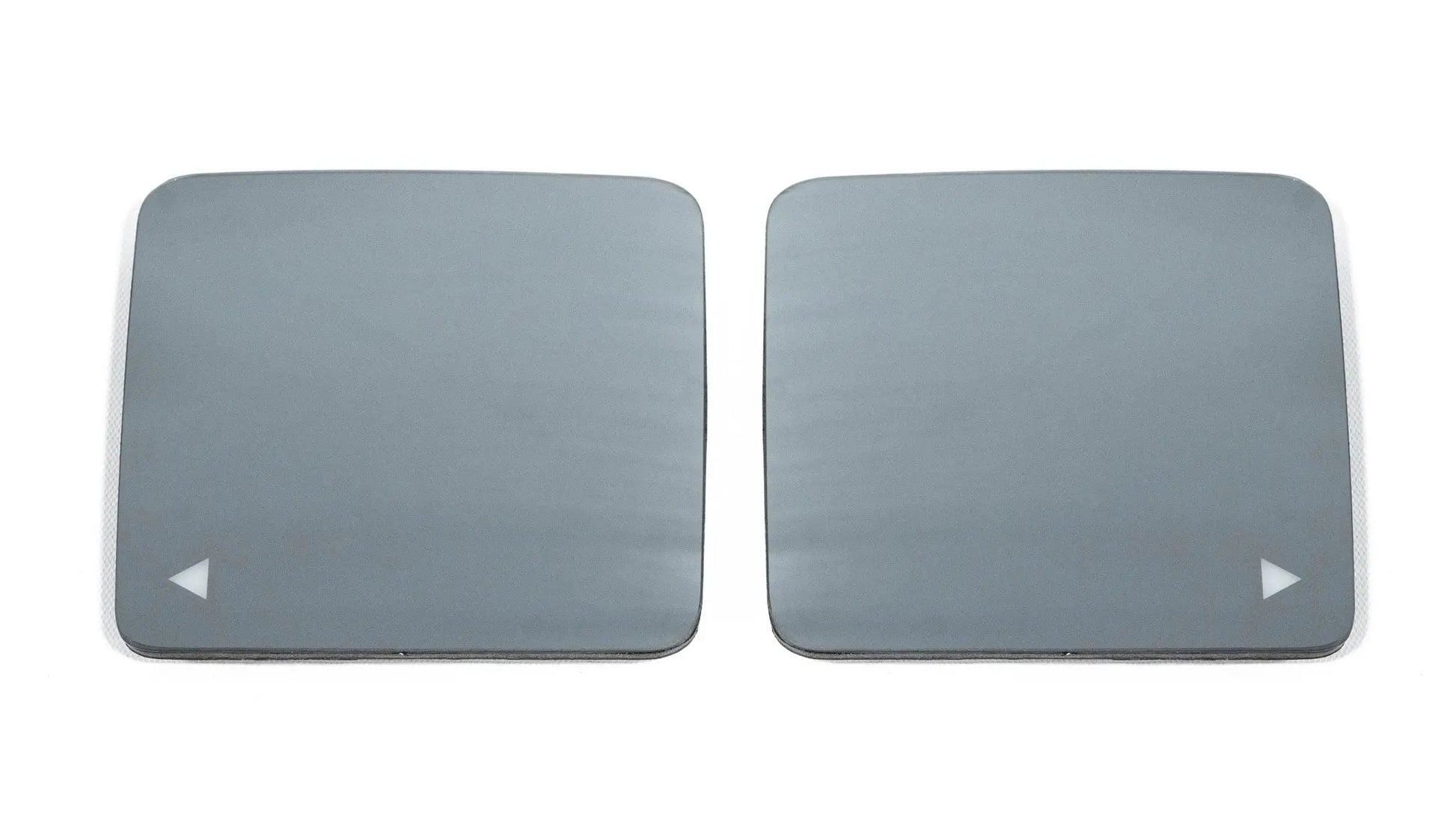 OLM chrome heated wide angle mirrors with blind spot monitoring for 2018-2026 Wrangler JL
