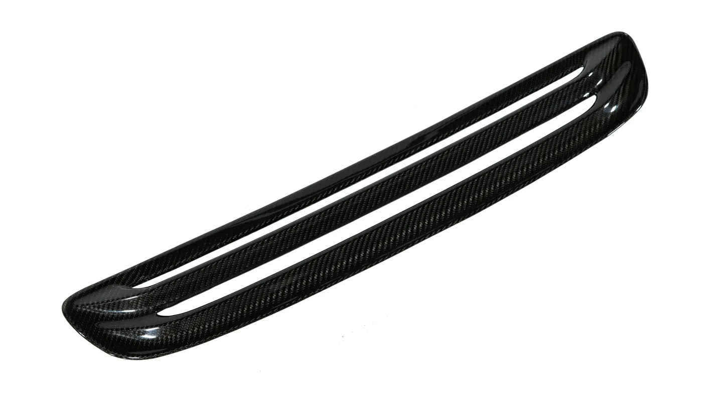 OLM Carbon Fiber Engine Hood Duct Cover - 2023+ Honda Civic Type R