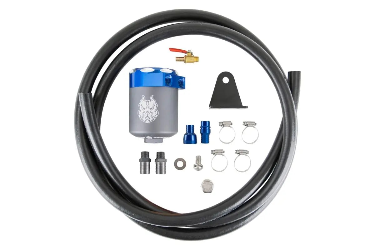 Sinister Diesel 17+ Ford Powerstroke F250/F350 6.7L Billet Catch Can Sinister Diesel