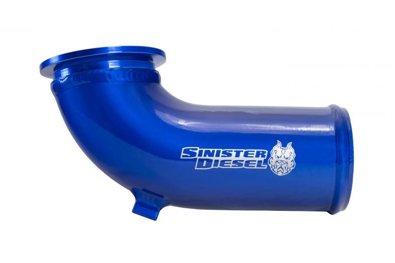 Sinister Diesel Intake Elbow with Boots for 1999.5-2003 Ford Powerstroke 7.3L Sinister Diesel