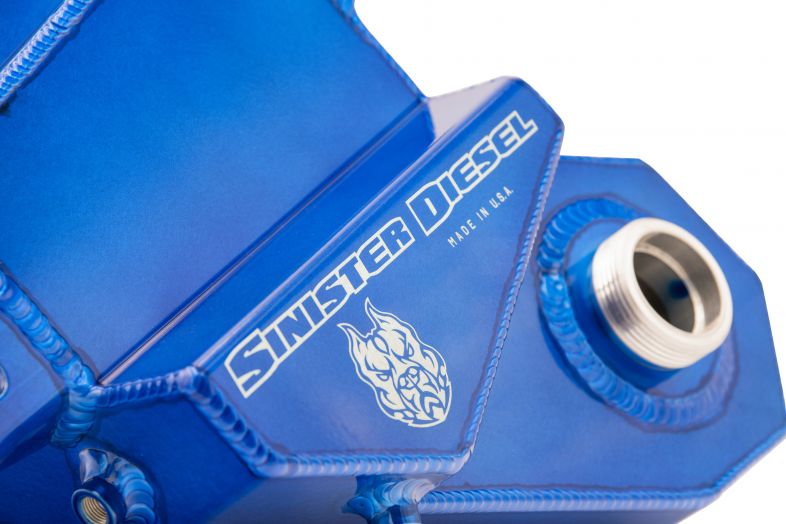 Sinister Diesel Coolant Reservoir (Degas) for 2003-2007 Ford Powerstroke 6.0L Sinister Diesel