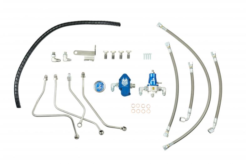 Sinister Diesel Regulated Fuel Return Kit for Ford Powerstroke 6.0L Sinister Diesel