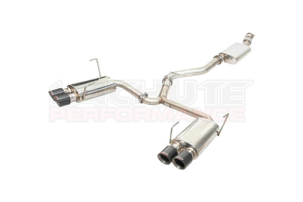 LP Aventure 2022+ Subaru WRX Catback Exhaust w/ Resonator & Carbon Tips LP Aventure