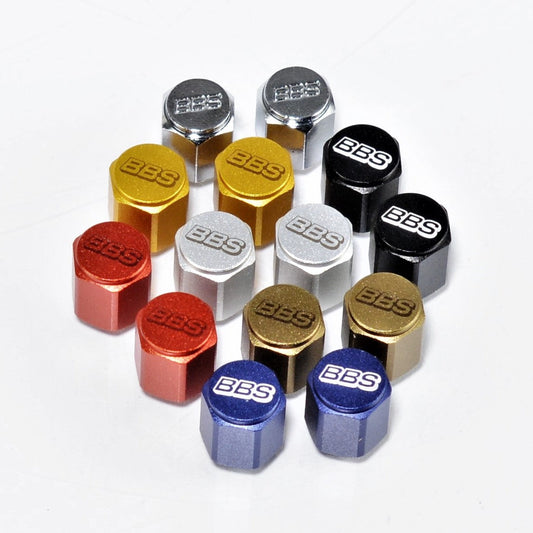 BBS BBS Valve Cap Set - Blue - HW58072003.4 HW58072003.4