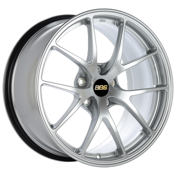 BBS RI-A 18x9 5x114.3 ET50 82mm PFS Required Silver Wheel RIA035DS