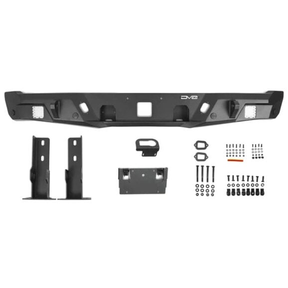 Road Armor 20-23 Jeep Gladiator JT Identity Rear Bumper - Texture Black