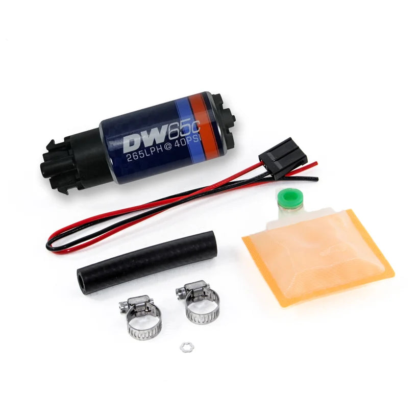 DeatschWerks DW65C 265 LPH Fuel Pump with Clips - 9-652-1000