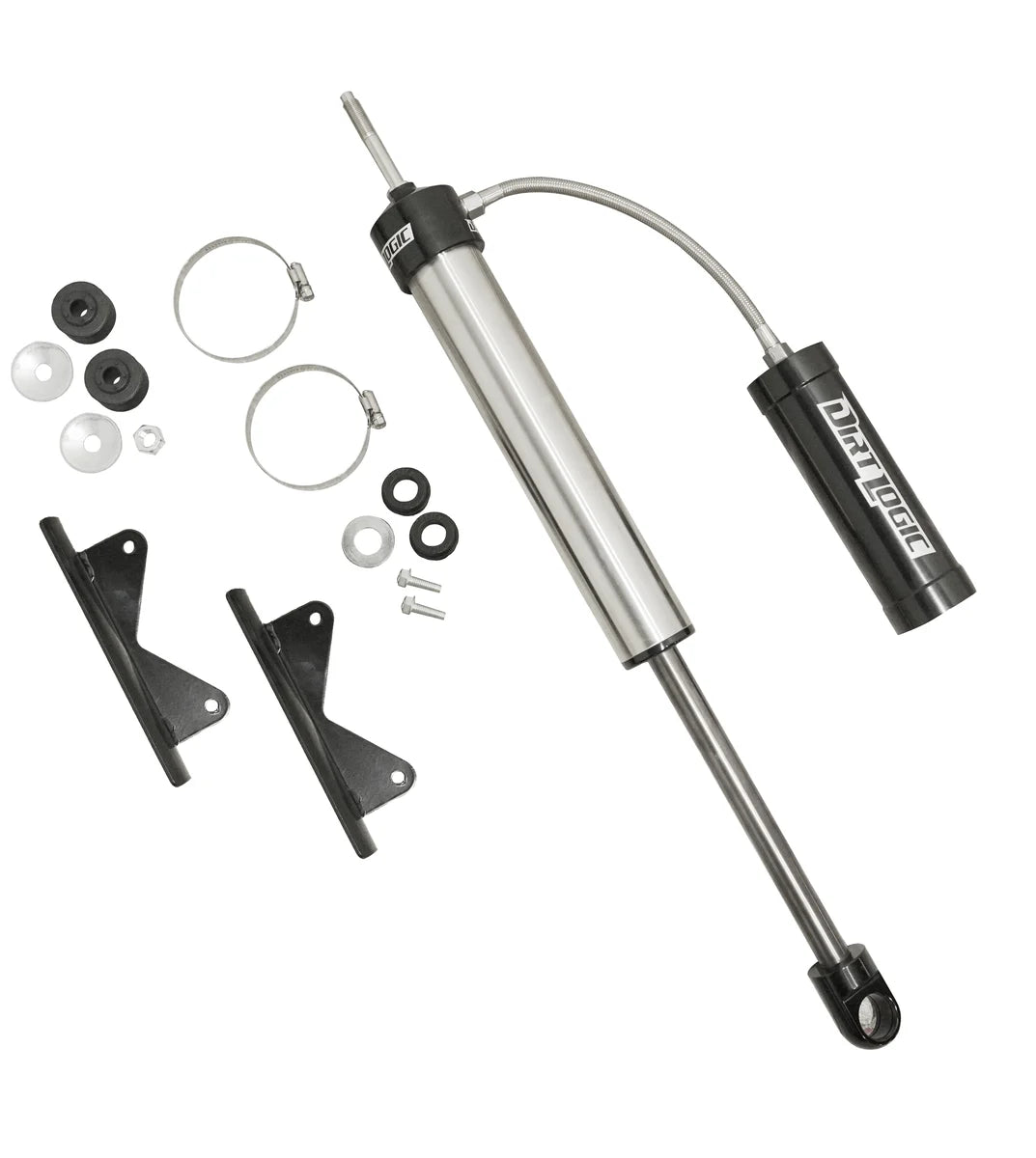 Fabtech 2024 Toyota Tacoma 4WD (Ex. TRD Pro Models) Dirt Logic 2.5 Reservoir Coilovers 3in - Pair