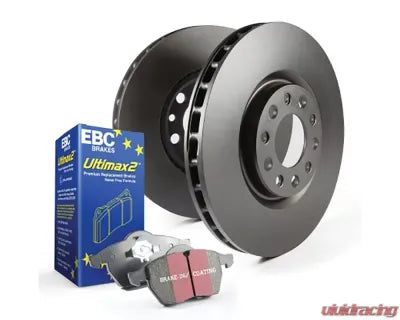 EBC Stage 1 Ultimax2 Brake Pads and RK Rotors - S1KF2021