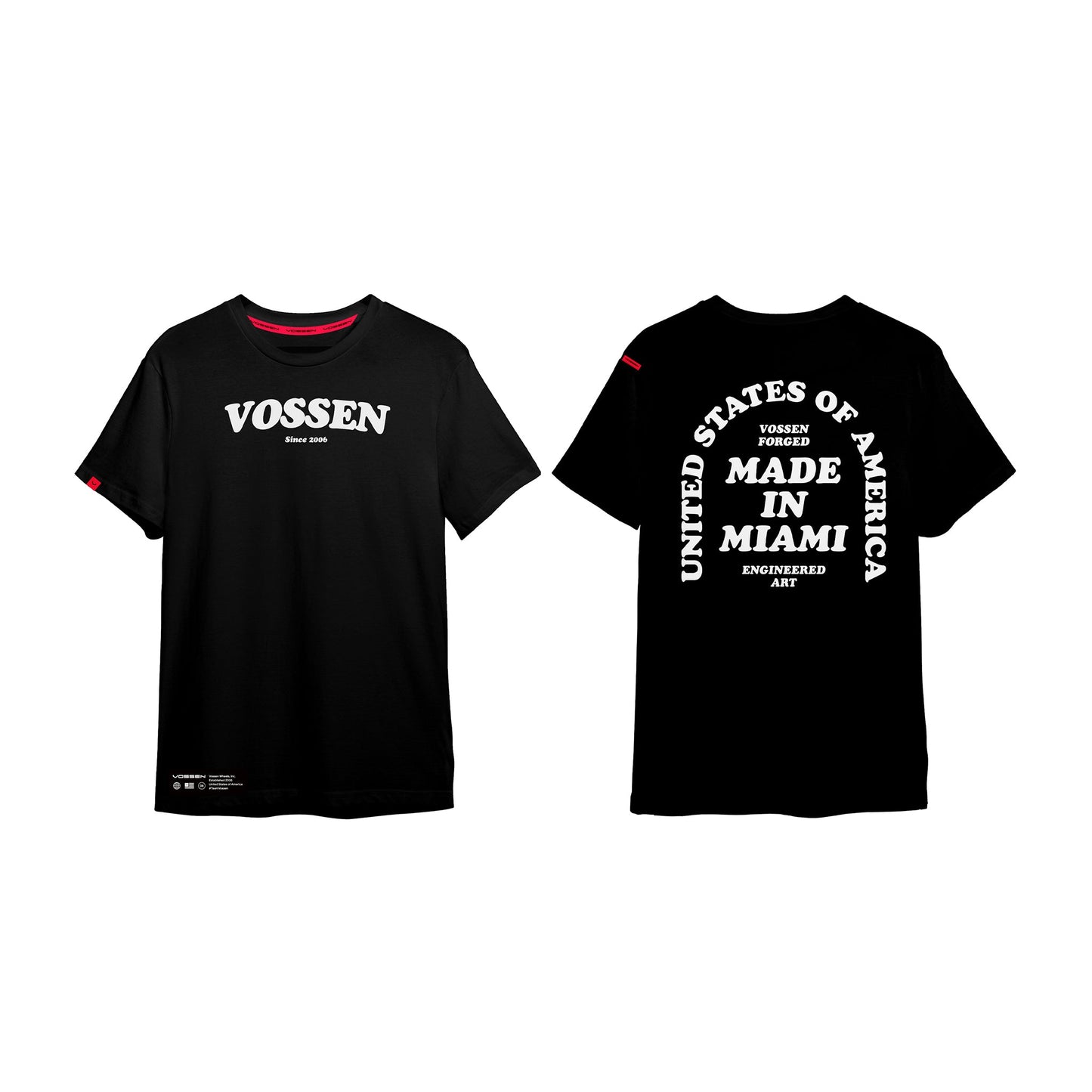 Vossen Era Tee - Black - Large