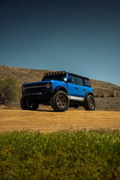 Gibson 21-23 FORD BRONCO 4DR SINGLE TRAIL KIT3in EXHAUST, STAINLESS - 69552 Gibson