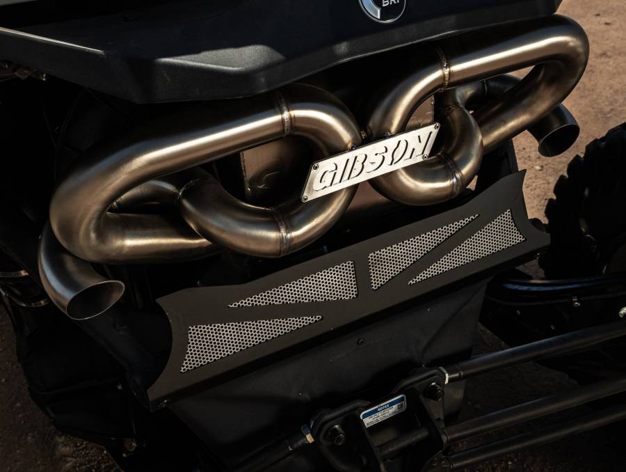 Gibson 17-23 Can-Am Maverick X3 Turbo, 304 Stainless 2.25 Exhaust - 98053 Gibson