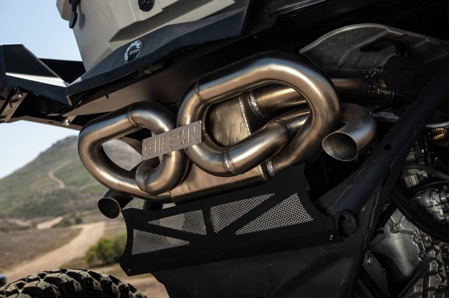 Gibson 17-23 Can-Am Maverick X3 Turbo, 304 Stainless 2.25 Exhaust - 98053 Gibson