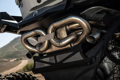 Gibson 17-23 Can-Am Maverick X3 Turbo, 304 Stainless 2.25 Exhaust - 98053 Gibson