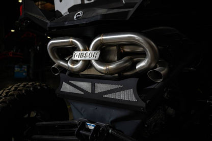 Gibson 17-23 Can-Am Maverick X3 Turbo, 304 Stainless 2.25 Exhaust - 98053 Gibson