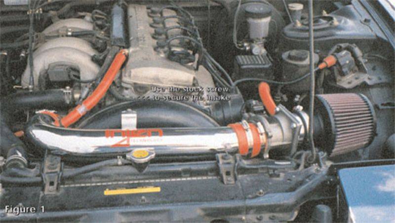 Injen 1991-1994 Nissan 240SX L4-2.4L IS Short Ram Cold Air Intake System (Polished)- IS1920P