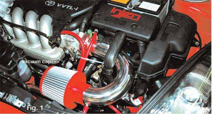 Injen 2000-2004 Toyota Celica GT-S L4-1.8L LS Short Ram Cold Air Intake System (Polished)- IS2045P Injen