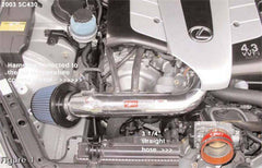Injen 01-03 Lexus GS430 / LS430 / SC430 V8-4.3l LS Short Ram Cold Air Intake System (Polished) - IS2095P