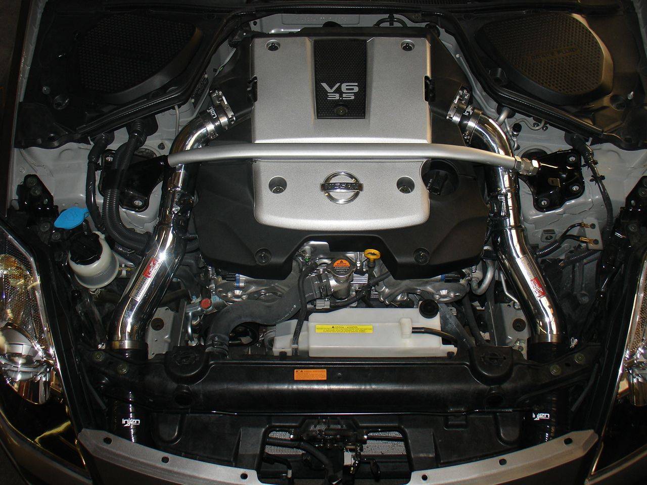 Injen 2007-2008 Nissan 350Z V6-3.5L SP Cold Air Intake System (Polished)- SP1987P Injen