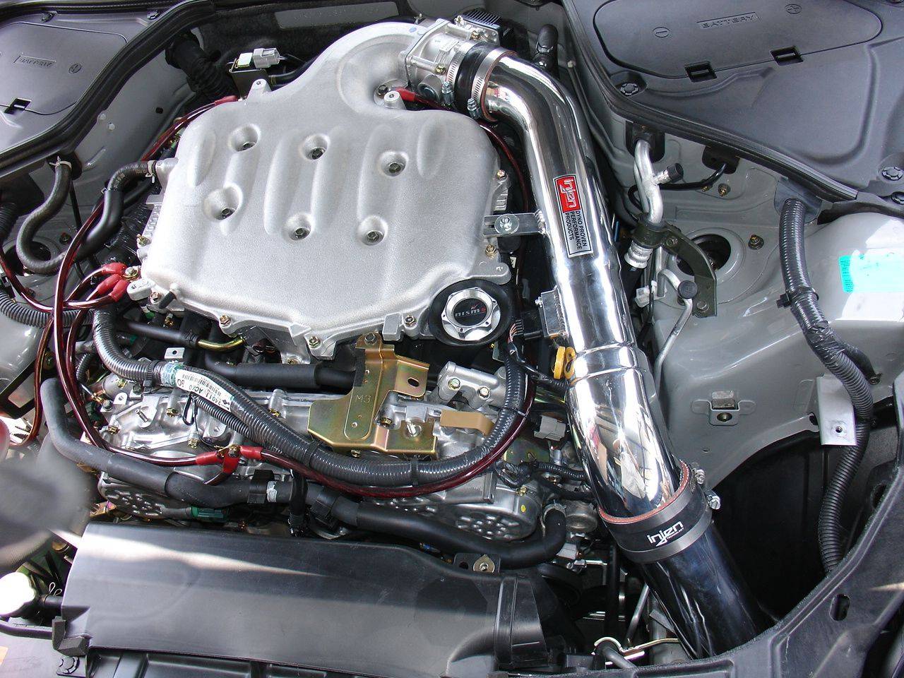 Injen 2003-2007 Infiniti G35 Coupe V6-3.5L Sp Cold Air Intake System (Black) - SP1993BLK