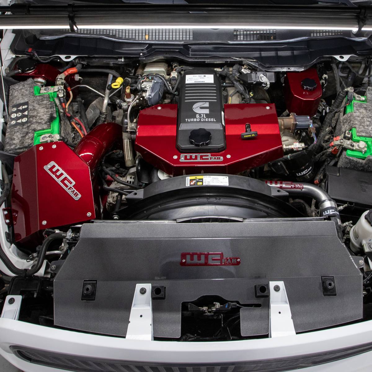 Wehrli 2013-2018 Ram 6.7L Cummins Stage 2 High Flow Intake Bundle Kit - Bengal Silver - WCF100447-BS