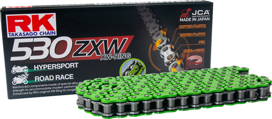 RK Chain MM530ZXW-RIVET - Green