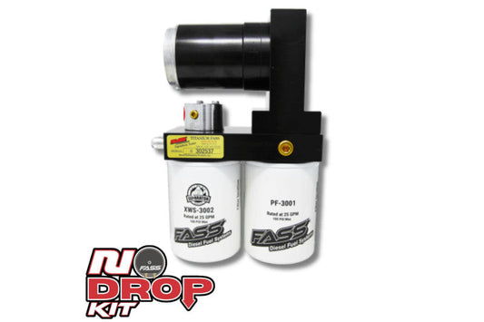 FASS 00-05 Ford Powerstroke F250/F350 (Excursion 6.0 and 7.3L) 140gph No Drop Titanium Fuel System