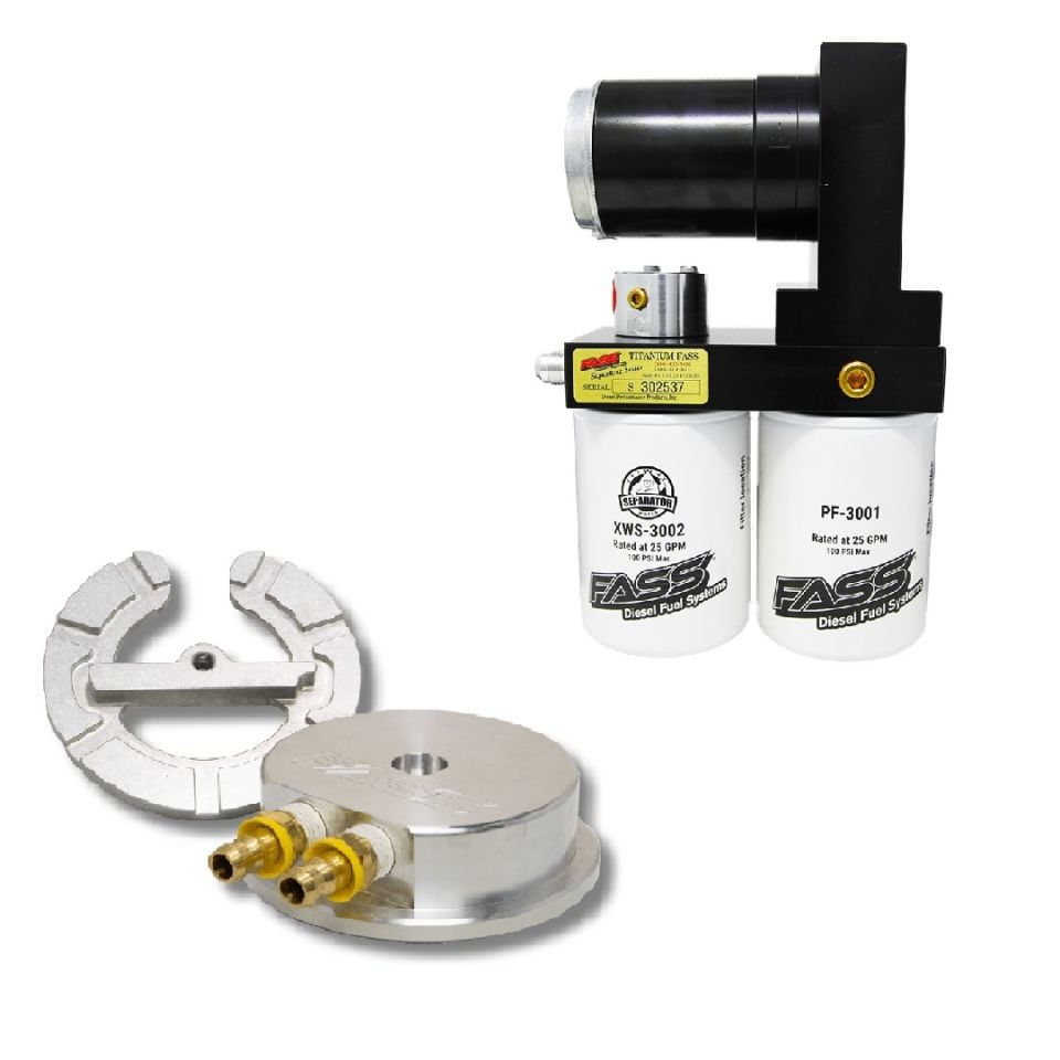 FASS 23-24 Ford Powerstroke F250/F350 140gph No Drop Titanium Fuel System
