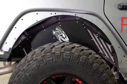 Fishbone Offroad RAW Aluminum Inner Fenders for 2018 & Up Jeep Wrangler FB33192R