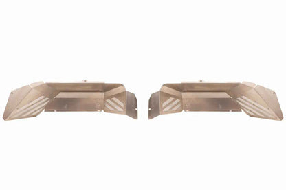 Fishbone Offroad Rear RAW Aluminum Inner Fenders for 2020 & Up Jeep Gladiator FB33210R