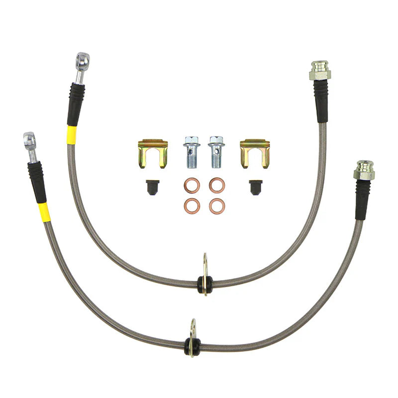 FactionFab Rear Stainless Steel Brake Lines Subaru STI 2008-2017 / BRZ / FRS / 86