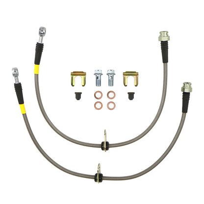 FactionFab Rear Stainless Steel Brake Lines Subaru STI 2008-2017 / BRZ / FRS / 86