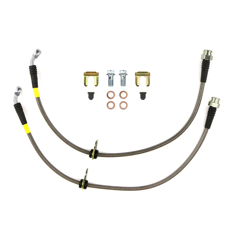 FactionFab Rear Stainless Steel Brake Lines Subaru WRX 2008-2018