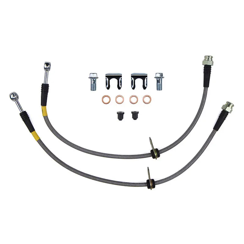 FactionFab Front / Rear Stainless Steel Brake Lines Subaru STI 2018+