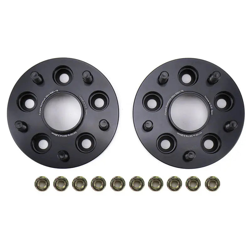 FactionFab Subaru 5x100 to 5x114.3 20mm Wheel Spacer Conversion Set