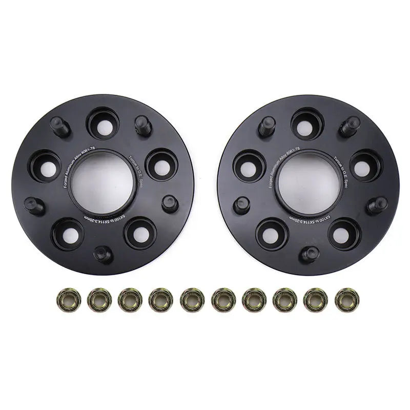 FactionFab Subaru 5x100 to 5x114.3 20mm Wheel Spacer Conversion Set
