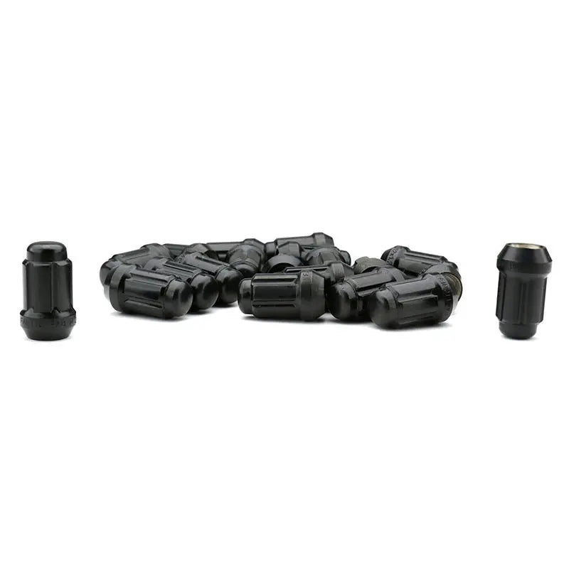 FactionFab M12x1.25 34mm Black Spline Lug Nuts - FFA1.10243.1