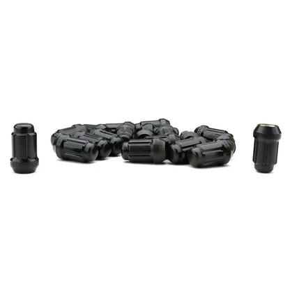 FactionFab M12x1.25 34mm Black Spline Lug Nuts - FFA1.10243.1