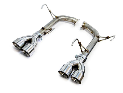 FactionFab Axle Back Exhaust Dual Polished Tip 2022+ WRX