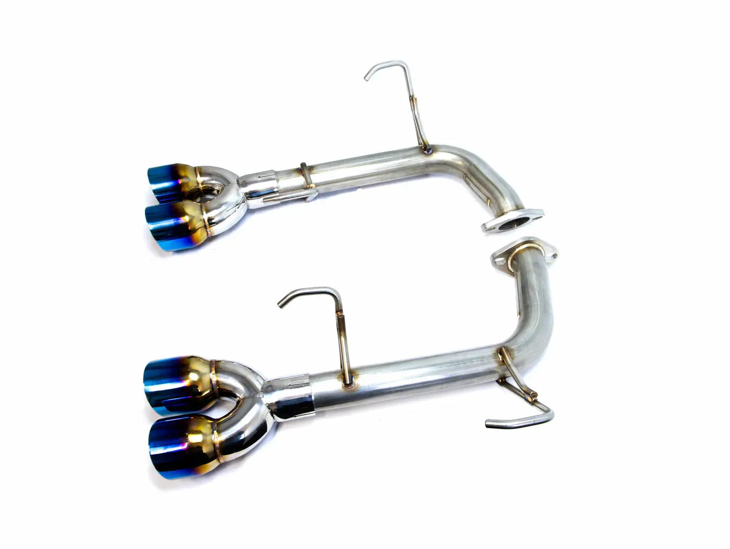 FactionFab Axle Back Exhaust Dual Burnt Stainless Tip 2022+ WRX
