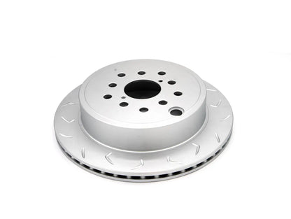 FactionFab Slotted Rear Rotor V2 Dual Drilled - Subaru WRX 2022+ 6mt / FR-S / BRZ / 86 2013+